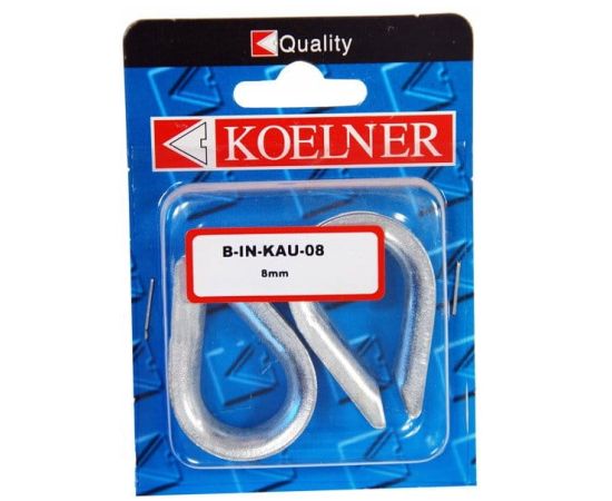 cable thimble Koelner 8 mm 2 pcs B-IN-KAU-08
