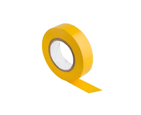 Electrical tape ACK PVC 19mm 10m yellow