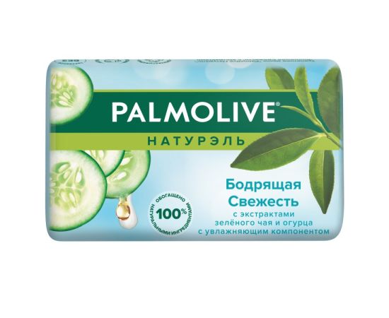 Туалетное мыло Бодрящая свежесть зеленый чай Palmolive 90 г