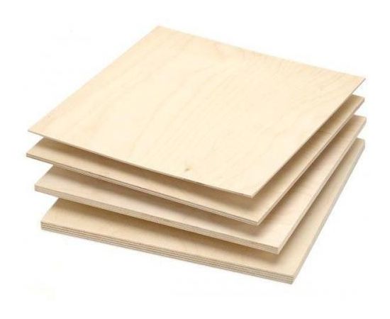 Sanded plywood grade II/III 4x1525x1525 mm
