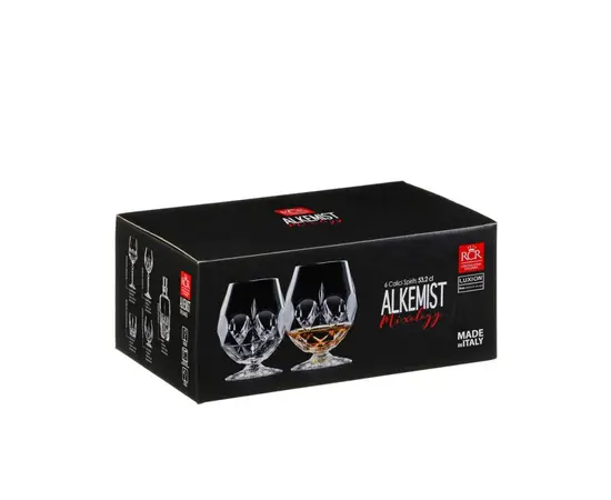 Cognac glass set RCR ALKEMIST 212197 530ml