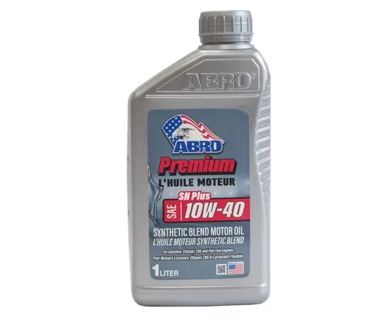 Motor oil Abro Premium Synthetic Blend Sae 10W-40 1 l