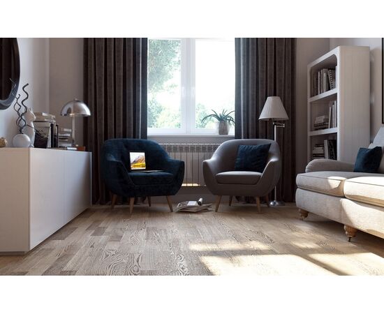 დაფა პარკეტის POLARWOOD მუხა URANIUM OILED 14x188x2266mm