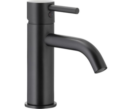 Washbasin faucet KFA Neda black with Click-Clack siphon