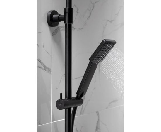 Shower system with thermostat KFA Logon Premium black