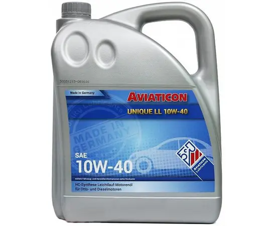 ძრავის ზეთი Finke AVIATICON Unique LL 10W-40 5 ლ