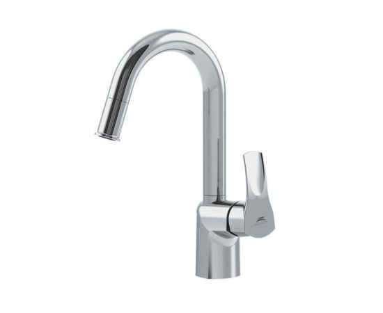 Kitchen faucet with retractable spout RUBINETA ARTIS-33 (540040)