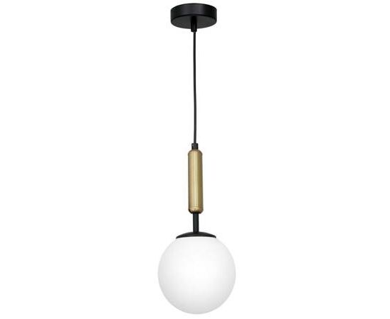 Pendant LUMINEX 1 Spira E14 1x MAX 60W black brass 3336