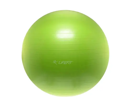 Мяч для гимнастики зеленый LIFEFIT 75 см