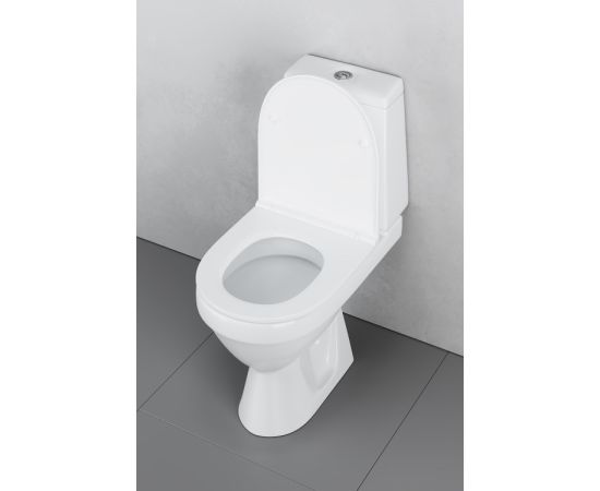 Toilet bowl Damixa Origin Evo 2 white 788607SC with cover Duroplast Softclose