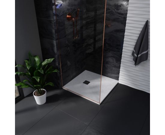Artificial stone shower tray VAYER KRONOS 90X90 cm