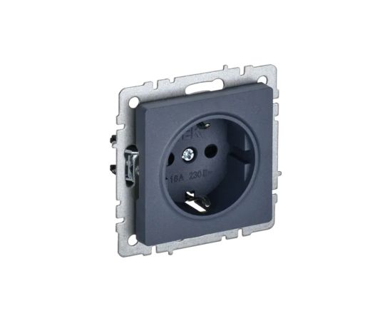 Socket IEK BRITE 1 16A RS11-1-0-BrM without frame