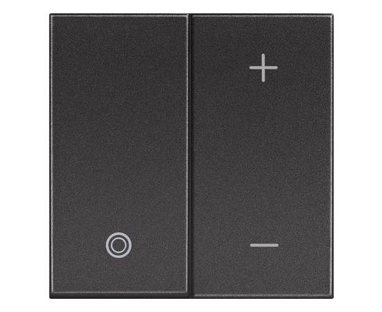 Dimmer without frame Bticino 2 module black white Classia