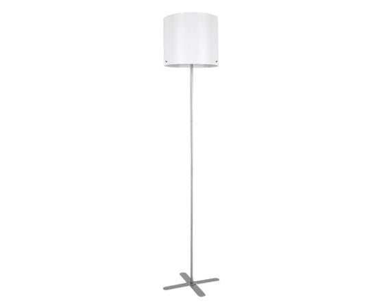 Floor lamp Rabalux Izander E27 1x MAX 40W silver white 74012