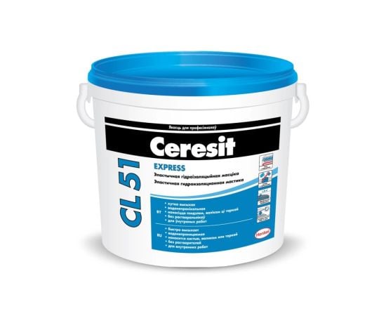 Elastic waterproofing Ceresit CL 51 5 kg