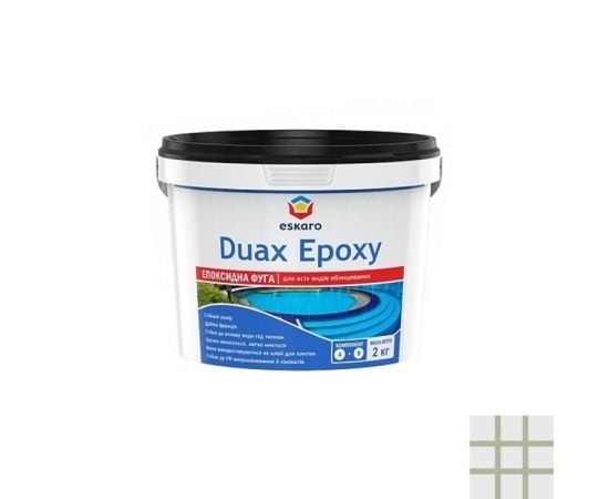 შემავსებელი ეპოქსიდური Eskaro Duax Epoxy N240 ნაცრისფერი 2 კგ