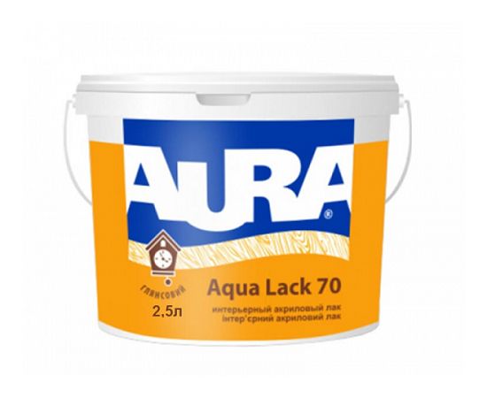 ლაქი წყლის საფუძველზე Eskaro Aura Aqua Lack 70 2.5 ლ