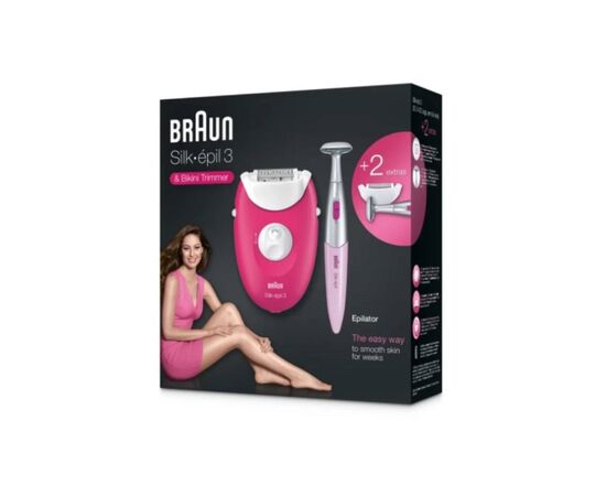 ეპილატორი Braun SE 3420 RBY