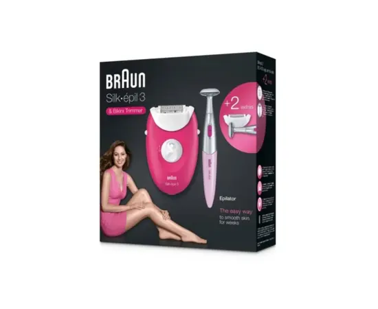 ეპილატორი Braun SE 3420 RBY