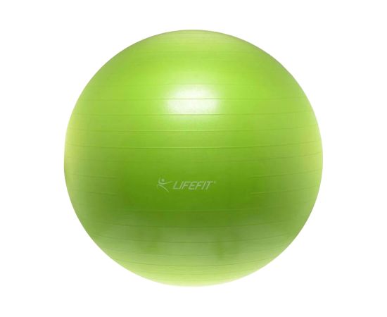 Мяч для гимнастики зеленый LIFEFIT 75 см