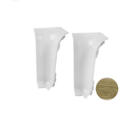 შიდა კუთხე პლინტუსის Salag PVC Universal NG მუხა კანიონი