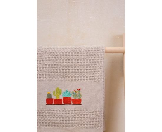 Tea towel Arya Cactus 65x39  2pcs