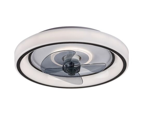 Chandelier fan Rabalux Horacio 67W 3000 6000K Ø470 H120 black white 71009