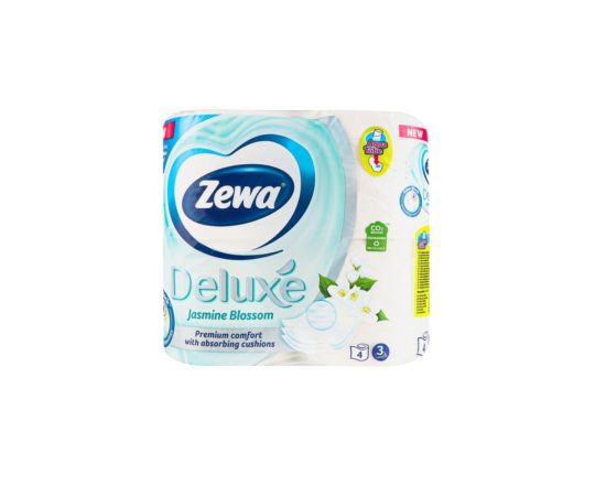 ტუალეტის ქაღალდი Zewa Deluxe 4ც ჟასმინი