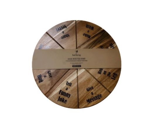 Доска для пиццы деревянная Berllong BAPZ-0128-36 36x1,5см