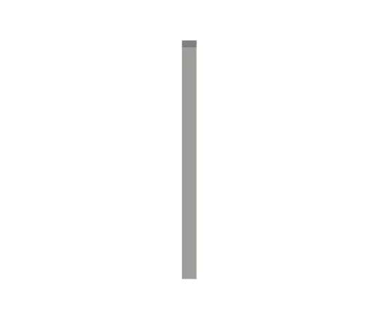 Universal end trim VOX Profile Linerio S/M-Line Grey 2650x25x12 mm