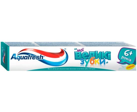 Зубная паста Aquafresh детская Big Teeth 50 мл