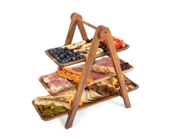 Wooden tray Berllong BTW-0129-46 46x21,5x37,5cm