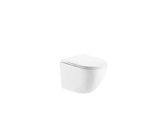 Wall-hung toilet Victory TR-A1253W Rimless