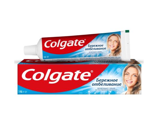 Зубная паста Colgate бережное отбеливание 100 мл.