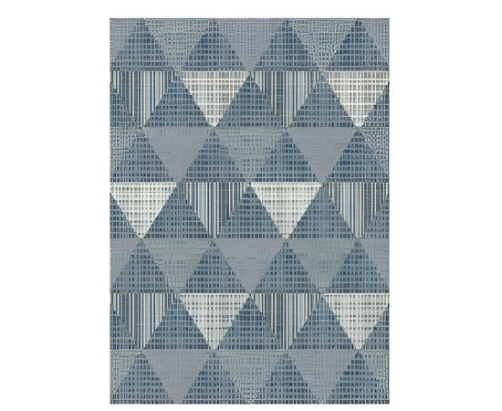 Carpet DCcarpets Terazza 21132 Ivory Silver/Blue 80x150 cm