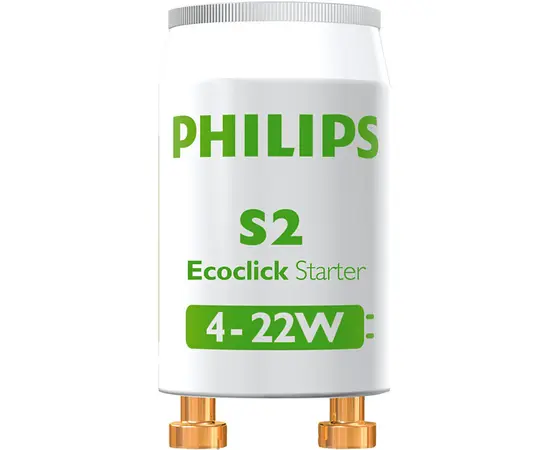 Стартер Philips S2 4-22W SER 220-240V WH