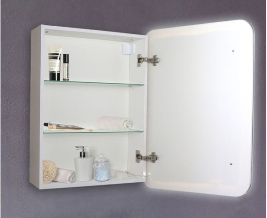 Mirror-cabinet Silver Mirrors Fidge 60