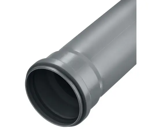 მილი შიდა კანალიზაციის Hakan 100X500 PP HT S20 GREY