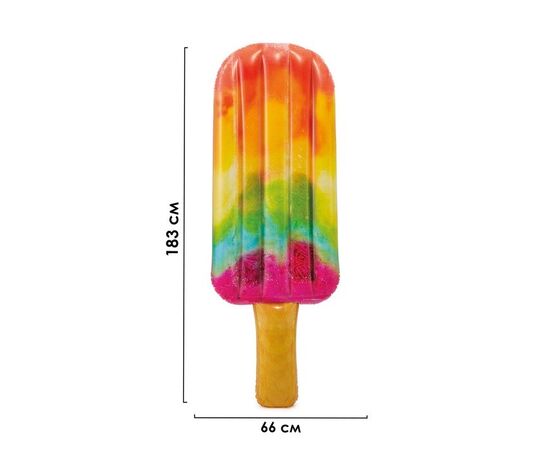 Матрац надувной Intex Popsicle Float 58766EU 183x66x20 см
