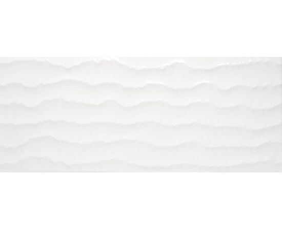 Tile Porcelanite Dos 8203 Blanco Relieve Dynamic 33.3x80 cm