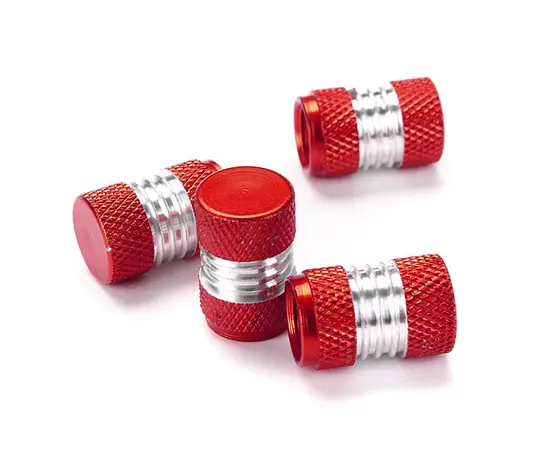 Caps for tires Bottari 4 pcs Red 15101A