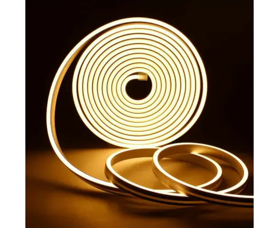 Лента LED ACK 120 7.5W 220V 3000K IP65 белый