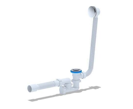 სიფონი რეგულირებადი გამშვებით Ani Plast EC255S 565x40x81 მმ