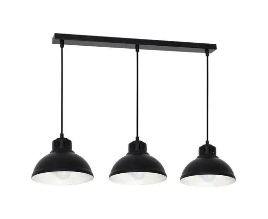 ჭაღი Luminex Sven black 9083 3xE27/60W