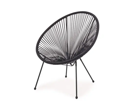 Стул черный Gardex Rattan