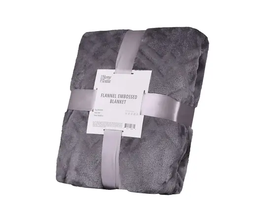 Plaid Ardesto ART0303EB polyester 160x200cm gray