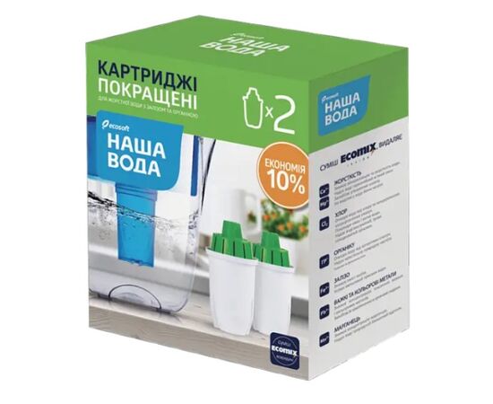 Картридж для фильтра-кувшина Ecosoft CRVK2ECO 2 pcs