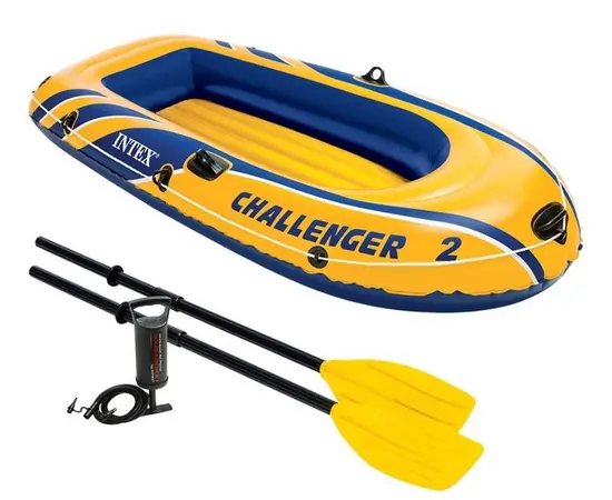 Inflatable boat two-seater Intex Challenger 68367 236x114x41 cm