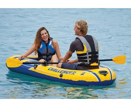 Inflatable boat two-seater Intex Challenger 68367 236x114x41 cm