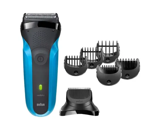 Electric shaver Braun 310BT BLK/BLU